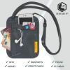 imageTravel Money Belt and Neck Wallet Bundle  RFID Blocking Technology to Keep your Cash Credit Cards Passports and Phone Safe
