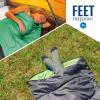 imageVENTURE 4TH Backpacking Sleeping Bag  XXL Double and Single Sizes  Lightweight Warm ampamp Cold Weather Sleeping Bags for Adults Kids ampamp Couples  Ideal for Hiking Camping ampamp Outdoor Adventures40lbs  GreenGray