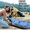 imageVENTURE 4TH Backpacking Sleeping Bag  XXL Double and Single Sizes  Lightweight Warm ampamp Cold Weather Sleeping Bags for Adults Kids ampamp Couples  Ideal for Hiking Camping ampamp Outdoor Adventures45lbs  BlueBlack