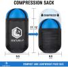 imageVENTURE 4TH Backpacking Sleeping Bag  XXL Double and Single Sizes  Lightweight Warm ampamp Cold Weather Sleeping Bags for Adults Kids ampamp Couples  Ideal for Hiking Camping ampamp Outdoor Adventures30lbs  BlueGray