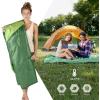 imageVENTURE 4TH Backpacking Sleeping Bag  XXL Double and Single Sizes  Lightweight Warm ampamp Cold Weather Sleeping Bags for Adults Kids ampamp Couples  Ideal for Hiking Camping ampamp Outdoor Adventures30lbs  GreenBlack