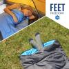 imageVENTURE 4TH Backpacking Sleeping Bag  XXL Double and Single Sizes  Lightweight Warm ampamp Cold Weather Sleeping Bags for Adults Kids ampamp Couples  Ideal for Hiking Camping ampamp Outdoor Adventures40lbs  BlueBlack