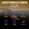 imageVENTURE 4TH Backpacking Sleeping Bag  XXL Double and Single Sizes  Lightweight Warm ampamp Cold Weather Sleeping Bags for Adults Kids ampamp Couples  Ideal for Hiking Camping ampamp Outdoor Adventures45lbs  BlueBlack