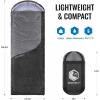 imageVENTURE 4TH Backpacking Sleeping Bag  XXL Double and Single Sizes  Lightweight Warm ampamp Cold Weather Sleeping Bags for Adults Kids ampamp Couples  Ideal for Hiking Camping ampamp Outdoor Adventures30lbs  BlackSilver