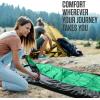 imageVENTURE 4TH Backpacking Sleeping Bag  XXL Double and Single Sizes  Lightweight Warm ampamp Cold Weather Sleeping Bags for Adults Kids ampamp Couples  Ideal for Hiking Camping ampamp Outdoor Adventures45lbs  GreenGray