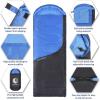 imageVENTURE 4TH Backpacking Sleeping Bag  XXL Double and Single Sizes  Lightweight Warm ampamp Cold Weather Sleeping Bags for Adults Kids ampamp Couples  Ideal for Hiking Camping ampamp Outdoor Adventures40lbs  BlueBlack