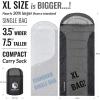 imageVENTURE 4TH Backpacking Warm Sleeping Bag with Self Inflating Sleeping Pad for Adults ampamp Kids  Ideal for Hiking Camping ampamp Outdoor Adventures
