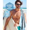 imageVENTURE 4TH Microfiber Beach Towel QuickDry Compact SandFree Absorbent Sandproof and Lightweight  Perfect for Camping Beach and Roadtrips Midnight Bloom Design  35x78 inchesOcean Vibe