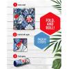 imageVENTURE 4TH Microfiber Beach Towel QuickDry Compact SandFree Absorbent Sandproof and Lightweight  Perfect for Camping Beach and Roadtrips Midnight Bloom Design  35x78 inchesMidnight Bloom