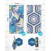 imageVENTURE 4TH Microfiber Beach Towel QuickDry Compact SandFree Absorbent Sandproof and Lightweight  Perfect for Camping Beach and Roadtrips Midnight Bloom Design  35x78 inchesHibiscus