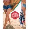 imageVENTURE 4TH Microfiber Beach Towel QuickDry Compact SandFree Absorbent Sandproof and Lightweight  Perfect for Camping Beach and Roadtrips Midnight Bloom Design  35x78 inchesMidnight Bloom