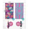imageVENTURE 4TH Microfiber Beach Towel QuickDry Compact SandFree Absorbent Sandproof and Lightweight  Perfect for Camping Beach and Roadtrips Midnight Bloom Design  35x78 inchesBohemian Summer