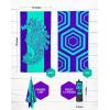 imageVENTURE 4TH Microfiber Beach Towel QuickDry Compact SandFree Absorbent Sandproof and Lightweight  Perfect for Camping Beach and Roadtrips Midnight Bloom Design  35x78 inchesMandala Seahorse
