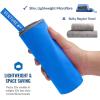 imageVENTURE 4TH Quick Dry Travel Towel  Fast Drying Ultra Soft Microfiber Towels  Essential for Camping Backpacking Yoga Swimming Gym Sports and Beach  3 Compact SizesNavy Gray