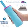 imageVENTURE 4TH Quick Dry Travel Towel  Fast Drying Ultra Soft Microfiber Towels  Essential for Camping Backpacking Yoga Swimming Gym Sports and Beach  3 Compact SizesBlue Pink