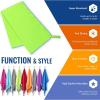 imageVENTURE 4TH Quick Dry Travel Towel  Fast Drying Ultra Soft Microfiber Towels  Essential for Camping Backpacking Yoga Swimming Gym Sports and Beach  3 Compact SizesGreen Blue