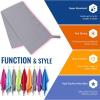imageVENTURE 4TH Quick Dry Travel Towel  Fast Drying Ultra Soft Microfiber Towels  Essential for Camping Backpacking Yoga Swimming Gym Sports and Beach  3 Compact SizesGray Pink