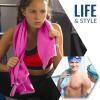 imageVENTURE 4TH Quick Dry Travel Towel  Fast Drying Ultra Soft Microfiber Towels  Essential for Camping Backpacking Yoga Swimming Gym Sports and Beach  3 Compact SizesPink Gray