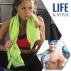 imageVENTURE 4TH Quick Dry Travel Towel  Fast Drying Ultra Soft Microfiber Towels  Essential for Camping Backpacking Yoga Swimming Gym Sports and Beach  3 Compact SizesGreen Blue