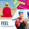 imageVENTURE 4TH Quick Dry Travel Towel  Fast Drying Ultra Soft Microfiber Towels  Essential for Camping Backpacking Yoga Swimming Gym Sports and Beach  3 Compact SizesRed White
