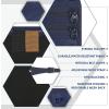 imageVENTURE 4TH RFID Blocking Travel Neck Wallet  Security Neck Pouch Passport Holder with Nylon Lining GreenNavy Blue