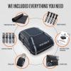 imageVENTURE 4TH Rooftop Cargo Carrier  21 Cubic Feet Waterproof Car Roof Cargo Bag with TieDown ampamp Compression Straps Fits Most Vehicles with or Without Roof Racks Sidebars ampamp Crossbars21 Cubic Feet
