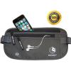 imageVENTURE 4TH Slim Minimalist Design RFID Money Belt with RFID Blocking Sleeves for Men and Women  Ideal for Keeping Your Cash Credit Card Passport Phone Secure When Traveling  BrownGray