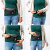 imageVENTURE 4TH Slim Minimalist Design RFID Money Belt with RFID Blocking Sleeves for Men and Women  Ideal for Keeping Your Cash Credit Card Passport Phone Secure When Traveling  BrownBlack