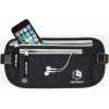 imageVENTURE 4TH Slim Minimalist Design RFID Money Belt with RFID Blocking Sleeves for Men and Women  Ideal for Keeping Your Cash Credit Card Passport Phone Secure When Traveling  BrownBlack