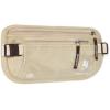 imageVENTURE 4TH Travel Money Belt  Slim Passport Holder RFID Blocking Travel Pouch to Protect Cash Credit Cards and Travel Documents BrownBeige