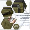 imageVENTURE 4TH Travel Money Belt  Slim Passport Holder RFID Blocking Travel Pouch to Protect Cash Credit Cards and Travel Documents BrownGreen