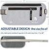 imageVENTURE 4TH Travel Money Belt Bundle Gray and Silver Slim Passport Holder RFID Blocking Travel Pouch to Protect Cash Credit Cards and Travel Documents