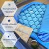 imageVENTURE 4TH Ultralight Air Sleeping Pad  Lightweight Compact Durable  Air Cell Technology for Added Stability and Comfort While Backpacking Camping and Traveling