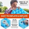 imageVENTURE 4TH Ultralight Air Sleeping Pad  Lightweight Compact Durable  Air Cell Technology for Added Stability and Comfort While Backpacking Camping and Traveling