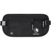 imageVENTURE 4TH Travel Money Belt  Slim Passport Holder RFID Blocking Travel Pouch to Protect Cash Credit Cards and Travel Documents BrownPure Black