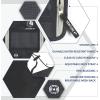 imageVENTURE 4TH Passport Holder Neck Wallet with RFID Blocking Nylon Lining  Hidden Neck Pouch for Travel Sleek BlackBlack