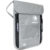 imageVENTURE 4TH Passport Holder Neck Wallet with RFID Blocking Nylon Lining  Hidden Neck Pouch for Travel Sleek BlackSilver