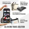 imageVENTURE 4TH Hanging Travel Toiletry Bag for Women ampamp Men  Travel Organizer with Expandable Compartments ampamp Removable Clear Pouch for Toiletries BeigeBeige
