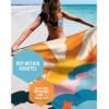 imageVENTURE 4TH Microfiber Beach Towel QuickDry Compact SandFree Absorbent Sandproof and Lightweight  Perfect for Camping Beach and Roadtrips Striped Starfish Design  35x78 inchesSkys the Limit