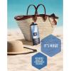 imageVENTURE 4TH Microfiber Beach Towel QuickDry Compact SandFree Absorbent Sandproof and Lightweight  Perfect for Camping Beach and Roadtrips Striped Starfish Design  35x78 inchesSky Blue