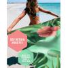 imageVENTURE 4TH Microfiber Beach Towel QuickDry Compact SandFree Absorbent Sandproof and Lightweight  Perfect for Camping Beach and Roadtrips Striped Starfish Design  35x78 inchesTropical Scent
