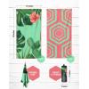 imageVENTURE 4TH Microfiber Beach Towel QuickDry Compact SandFree Absorbent Sandproof and Lightweight  Perfect for Camping Beach and Roadtrips Striped Starfish Design  35x78 inchesTropical Scent