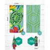 imageVENTURE 4TH Microfiber Beach Towel QuickDry Compact SandFree Absorbent Sandproof and Lightweight  Perfect for Camping Beach and Roadtrips Striped Starfish Design  35x78 inchesTurquoise Turtle