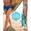 imageVENTURE 4TH Microfiber Beach Towel QuickDry Compact SandFree Absorbent Sandproof and Lightweight  Perfect for Camping Beach and Roadtrips Striped Starfish Design  35x78 inchesStriped Starfish