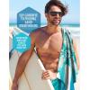 imageVENTURE 4TH Microfiber Beach Towel QuickDry Compact SandFree Absorbent Sandproof and Lightweight  Perfect for Camping Beach and Roadtrips Striped Starfish Design  35x78 inchesStriped Starfish