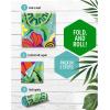 imageVENTURE 4TH Microfiber Beach Towel QuickDry Compact SandFree Absorbent Sandproof and Lightweight  Perfect for Camping Beach and Roadtrips Striped Starfish Design  35x78 inchesTurquoise Turtle