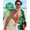 imageVENTURE 4TH Microfiber Beach Towel QuickDry Compact SandFree Absorbent Sandproof and Lightweight  Perfect for Camping Beach and Roadtrips Striped Starfish Design  35x78 inchesTurtle Bay
