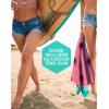 imageVENTURE 4TH Microfiber Beach Towel QuickDry Compact SandFree Absorbent Sandproof and Lightweight  Perfect for Camping Beach and Roadtrips Blue Lagoon Design  35x78 inchesWatermelon