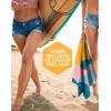 imageVENTURE 4TH Microfiber Beach Towel QuickDry Compact SandFree Absorbent Sandproof and Lightweight  Perfect for Camping Beach and Roadtrips Blue Lagoon Design  35x78 inchesSkys the Limit