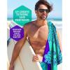 imageVENTURE 4TH Microfiber Beach Towel QuickDry Compact SandFree Absorbent Sandproof and Lightweight  Perfect for Camping Beach and Roadtrips Blue Lagoon Design  35x78 inchesMandala Seahorse